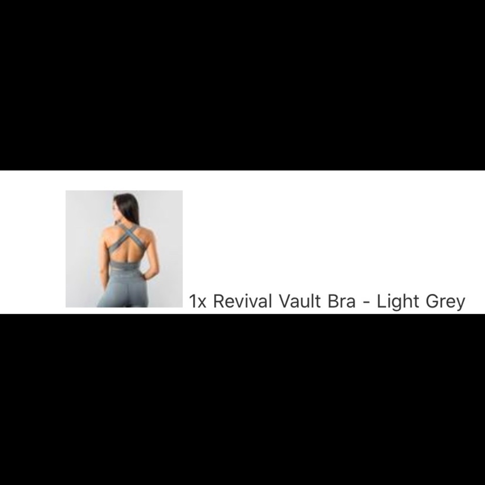 Alphalete Revival Vault Sports Bra, size xl